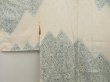 Photo3: 5330T08z530  Japanese Kimono Silk SHIBORI HAORI  Off-white (3)