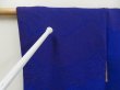 Photo6: 5330T10z460 Vintage Japanese Kimono Silk URUSHI HAORI  Dark lavender blue (6)