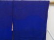 Photo7: 5330T10z460 Vintage Japanese Kimono Silk URUSHI HAORI  Dark lavender blue (7)