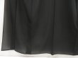Photo4: 5403T03z600  Unused Japanese Kimono Silk RO KUROMONTSUKI Black (4)