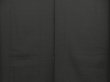 Photo5: 5403T03z600  Unused Japanese Kimono Silk RO KUROMONTSUKI Black (5)