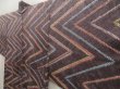 Photo2: 5403T04z630  Japanese Kimono Silk SHIBORI HAORI  Dark purple-gray (2)