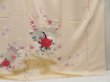 Photo7: 5403T11z1090  Japanese Kimono Silk TSUKESAGE Princess Light peach (7)