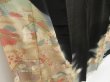 Photo3: 5403T13z790 Antique Japanese Kimono Silk TOMESODE Chrysanthemum Black (3)