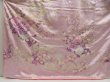 Photo3: 5404T13z1270 Vintage Japanese Kimono Silk FURISODE Peony Light purple (3)