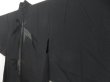 Photo2: 5404T01z330 Vintage Japanese Kimono Silk See through HAORI Bamboo Black (2)