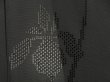 Photo4: 5404T07z340 Vintage Japanese Kimono Silk See through HAORI Iris Black (4)