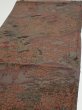 Photo3: 1H02z60  Japanese Kimono Silk  FABRIC Garden Brown-Gray 39.4x14.2 (3)