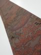 Photo1: 1H08z40  Japanese Kimono Silk  FABRIC Garden Brown-Gray 57.1x7.3 (1)