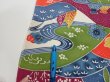Photo8: 1H01z80  Japanese Kimono Crepe Silk  FABRIC Scenery Off-white 59.1x14.2 (8)