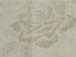 Photo4: 5405T01z510  Japanese Kimono Synthetic JUBAN Peony Off-white (4)