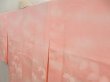 Photo2: 5405T02z360 Vintage Japanese Kimono Silk JUBAN Butterfly Pink (2)