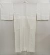 Photo1: 5405T15z460  Japanese Kimono Silk JUBAN Sayagata Off-white (1)