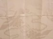 Photo3: 5411T01z440 Vintage Japanese Kimono Silk JUBAN Flying crane Light pink (3)