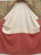 Photo8: 5411T07z930 Vintage Japanese Kimono Silk KOMON Princess Green-Gray (8)