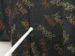 Photo5: 5413T01z430 Vintage Japanese Kimono Silk MEISEN HAORI  Green-Gray (5)