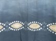 Photo3: 5413T02z540 Vintage Japanese Kimono Silk HAORI  Dull light blue (3)