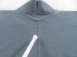 Photo5: 5413T02z540 Vintage Japanese Kimono Silk HAORI  Dull light blue (5)