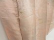 Photo3: 5413T04z970 Vintage Japanese Kimono Silk KOMON Flowers Light pink (3)