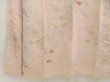 Photo4: 5413T04z970 Vintage Japanese Kimono Silk KOMON Flowers Light pink (4)
