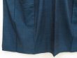 Photo4: 5413T05z700 Vintage Japanese Kimono Silk TSUMUGI Plain Navy (4)