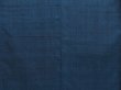 Photo5: 5413T05z700 Vintage Japanese Kimono Silk TSUMUGI Plain Navy (5)