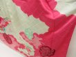 Photo4: 5413T11z1000 Vintage Japanese Kimono Silk FURISODE Chrysanthemum Soft green (4)