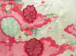 Photo8: 5413T11z1000 Vintage Japanese Kimono Silk FURISODE Chrysanthemum Soft green (8)
