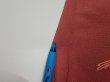 Photo7: 3L02z60  Japanese Kimono Crepe Silk  FABRIC Swallow Orange-Brown 42.1x13.8 (7)