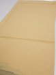 Photo6: 2i02z70  Japanese Kimono Crepe Silk  FABRIC Scenery Yellow ochre 43.3x14.2 (6)