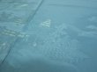 Photo4: 2i03z220  Japanese Kimono Silk  FABRIC Edo era Blue-Gray 63.0x28.3 (4)