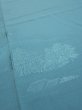 Photo5: 2i05z90  Japanese Kimono Silk  FABRIC Edo era Blue-Gray 68.5x14.4 (5)