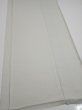 Photo2: 2i03z120  Japanese Kimono Silk  FABRIC Plain Smoky-white 60.2x16.9 (2)