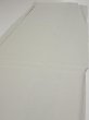 Photo3: 2i03z120  Japanese Kimono Silk  FABRIC Plain Smoky-white 60.2x16.9 (3)