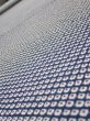 Photo4: 2R05z100  Japanese Kimono Silk  FABRIC Shibori Navy 82.7x14.8 (4)