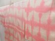 Photo2: 5416T03z580 Vintage Japanese Kimono Silk JUBAN  Pink (2)