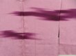 Photo3: 5416T05z530 Vintage Japanese Kimono Silk HAORI  Light purple (3)