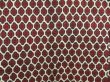 Photo3: 5416T07z380 Vintage Japanese Kimono Silk MEISEN HAORI Flower Dark red (3)