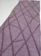 Photo3: 3H03z70  Japanese Kimono Silk  FABRIC Shibori Light purple 67.7x14.0 (3)