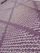 Photo4: 3H09z40  Japanese Kimono Silk  FABRIC Shibori Light purple 86.6x6.7 (4)