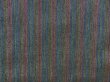 Photo6: 5417T02z870 Vintage Japanese Kimono Silk TSUMUGI  Steel blue (6)