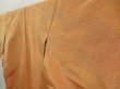 Photo2: 5417T08z750 Vintage Japanese Kimono Silk TSUMUGI Flower Cream-Orange (2)