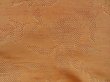 Photo6: 5417T08z750 Vintage Japanese Kimono Silk TSUMUGI Flower Cream-Orange (6)