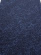 Photo1: 3H02z70  Japanese Kimono Silk  FABRIC Flowers Indigo 44.9x14.8 (1)