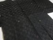 Photo3: RHG02z16  Japanese Kimono Silk BLACK HAORI 25pcs FREE SHIPPING (3)