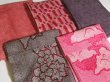 Photo5: RSH04z10  Japanese Kimono Silk SHIBORI HAORI 20pcs FREE SHIPPING (5)