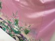 Photo4: 5423T09z1220 Vintage Japanese Kimono Silk FURISODE Iris Light purple (4)