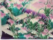 Photo6: 5423T09z1220 Vintage Japanese Kimono Silk FURISODE Iris Light purple (6)