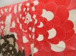 Photo2: 5423T11z1080 Vintage Japanese Kimono Silk FURISODE Flower Red (2)