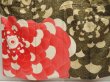 Photo5: 5423T11z1080 Vintage Japanese Kimono Silk FURISODE Flower Red (5)